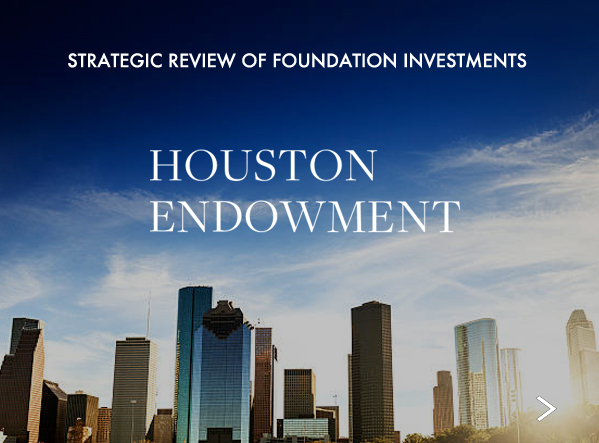 Strategic Review of Foundation Investments